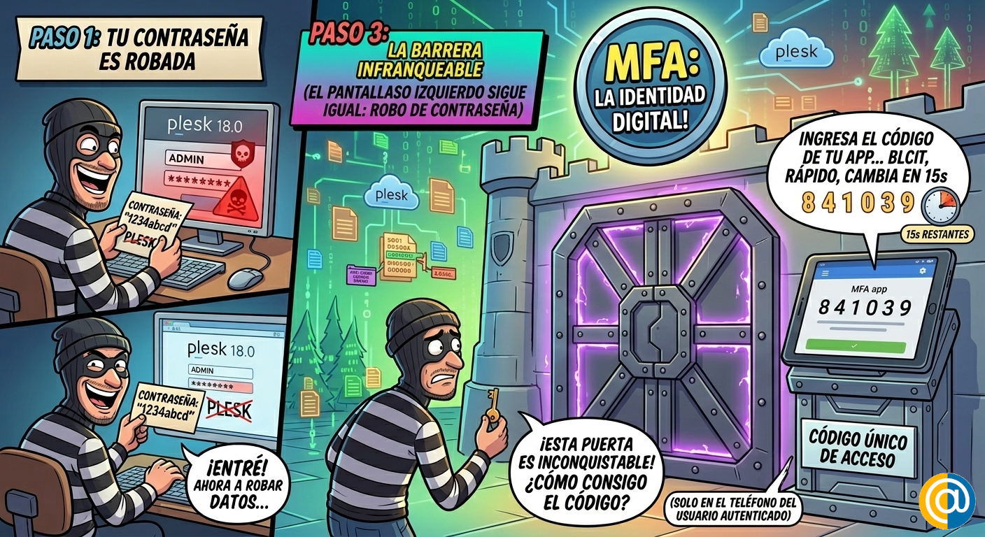 Protege tu identidad digital con MFA